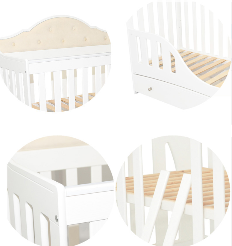 Ensemble de meubles (lit, commode, armoire)